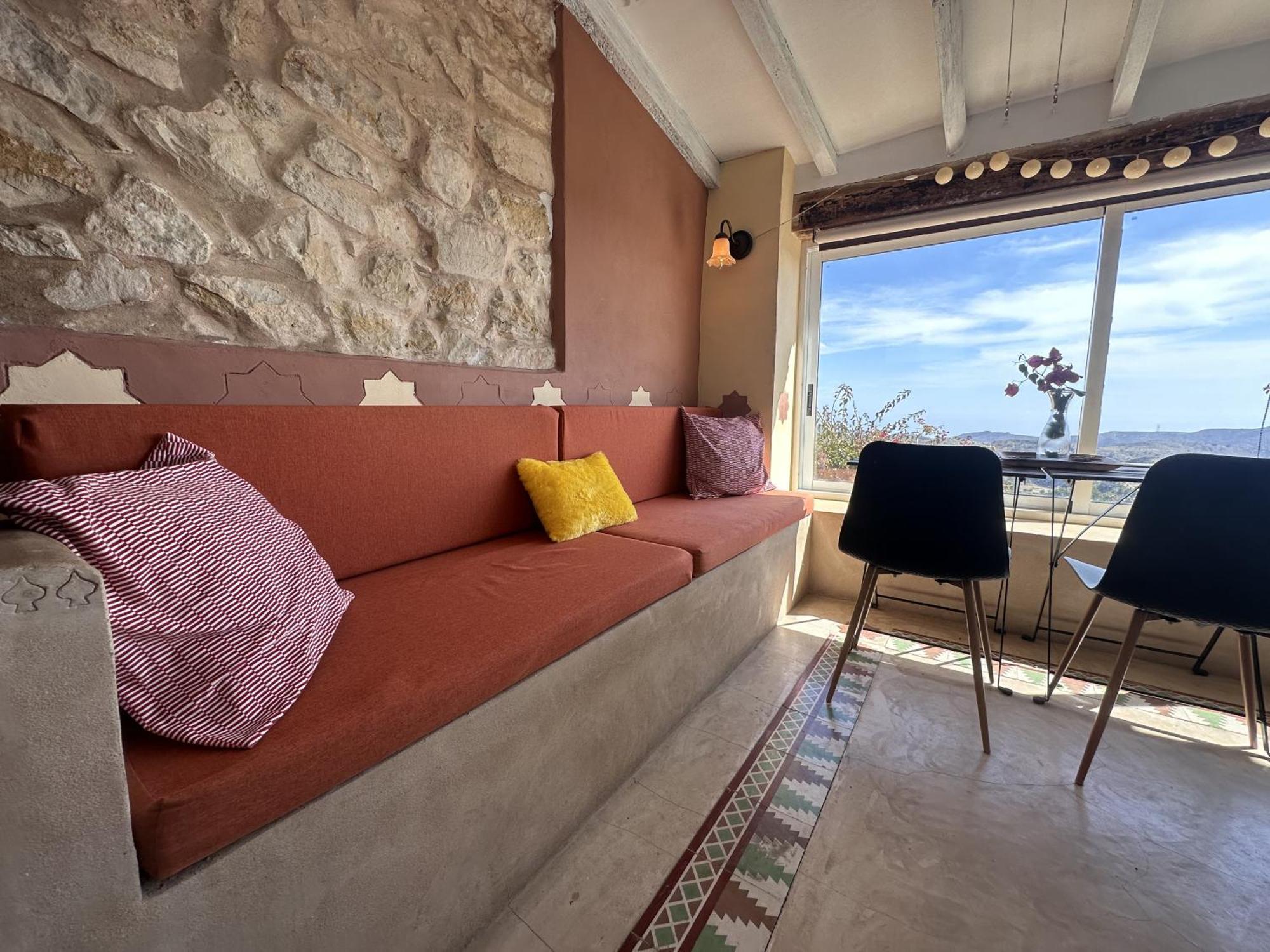 Casa Con Vistas Al Mar Y Patio De Buganvillas Aigues Exterior photo